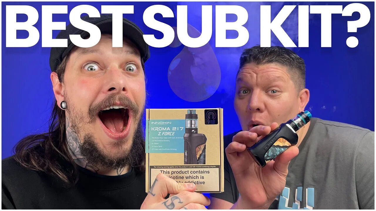 Best Ever Sub Ohm Kit?! Innokin Kroma 217 Kit Review