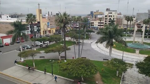 PLAZA DE ARMAS DE CHIMBOTE - PERÚ - 4K 60 FPS