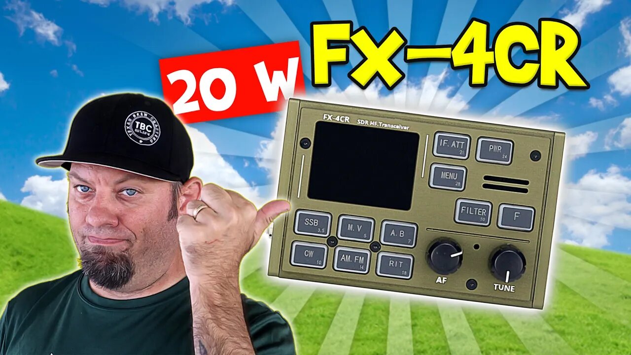 FX-4CR 20w QRP HF Radio - FIRST LOOK!