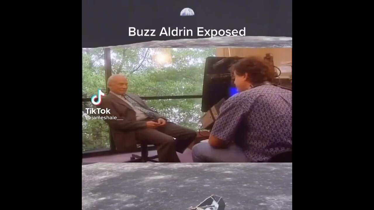 BUZZ ALDRIN EXPOSED ON FAKE MOON LANDING