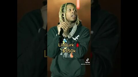 Lil durk and Dababy charge over 300,000$ for a verse😱#shorts #lildurk