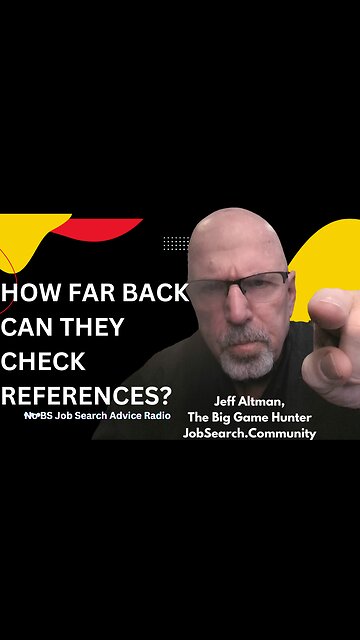 How Far Back Can They Check References?