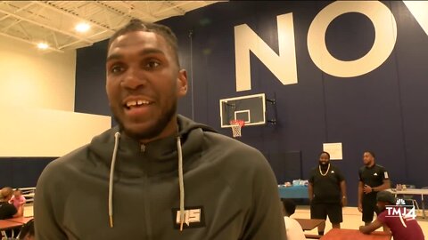 Warriors' Kevon Looney talks returning to Milwaukee next month