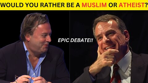 EPIC DEBATE: Atheist Hitchens vs. Christian Philosopher William Lane Craig on the Existence of GOD