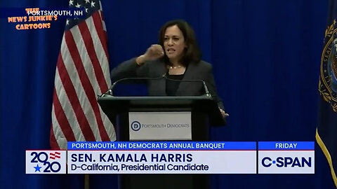 Kamala describes how she could WRECK YOUR LIFE "with the swipe of my pen." And she brags about it. And glorifies what she can do to you. She is a power hungry tyrant.