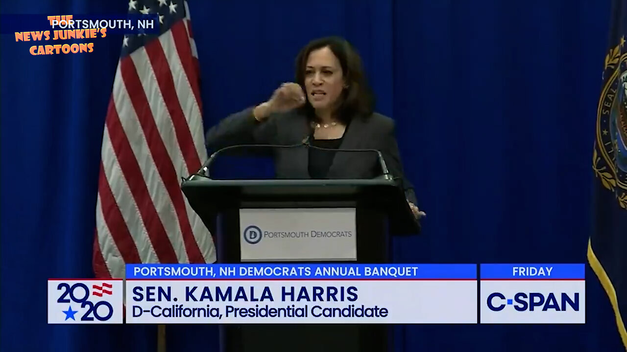 Kamala describes how she could WRECK YOUR LIFE "with the swipe of my pen." And she brags about it. And glorifies what she can do to you. She is a power hungry tyrant.