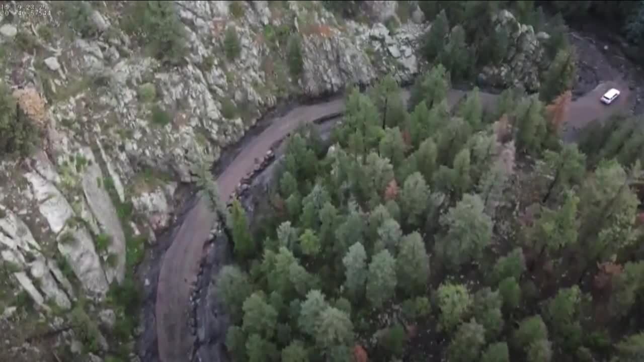 Forest lands closed, roads damaged after deadly flooding in Larimer County