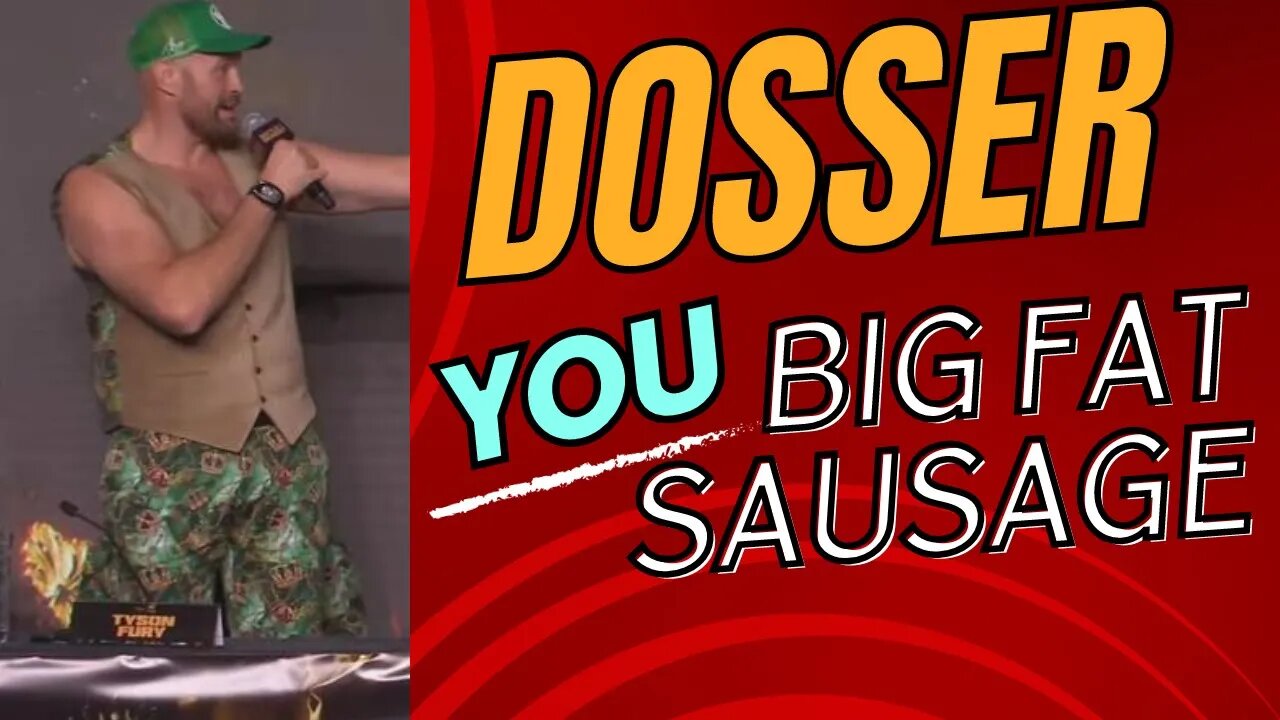 Tyson Fury already won the fight with his mouth