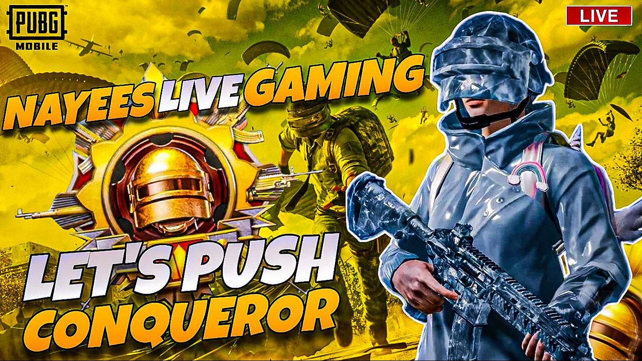 Pubg Mobile Live Stream |Lets Push Conqueror 🔴