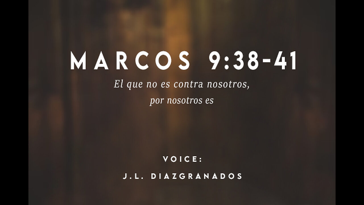 Marcos 9:38-41