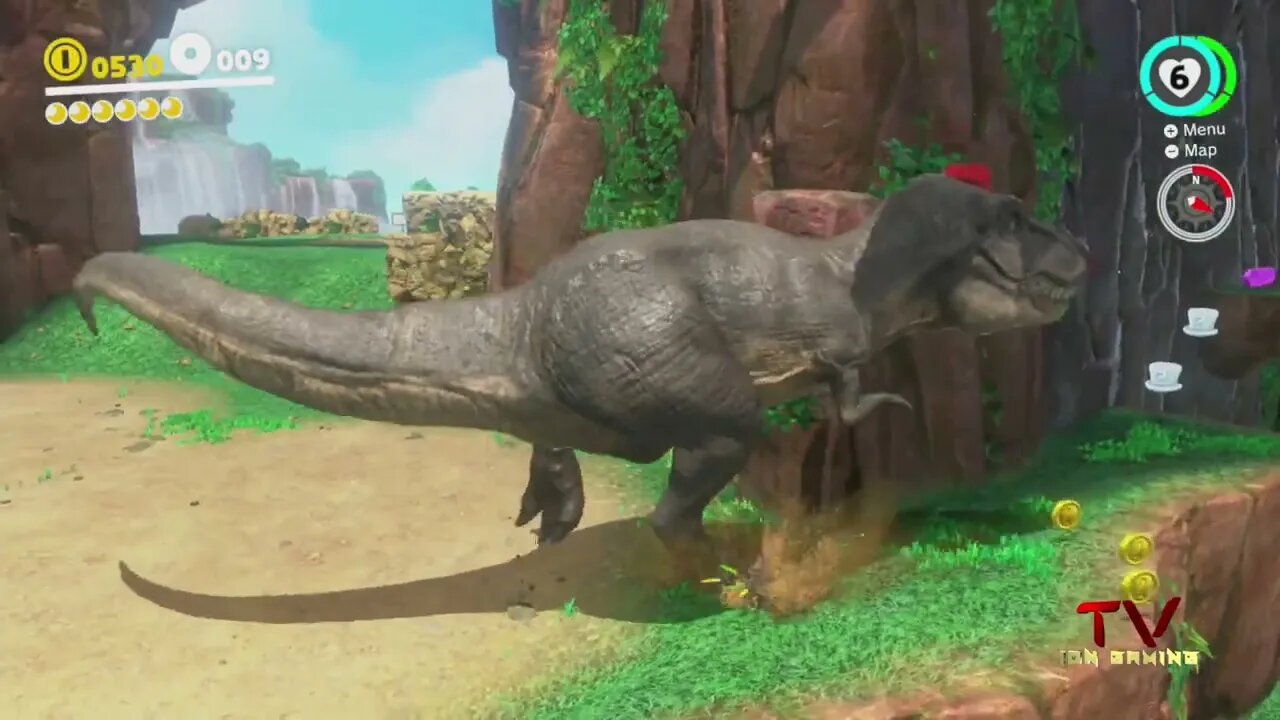 nintendo switch platformer super mario odyssey gameplay - getting started and coop - pt 6