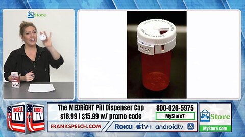 MyStore Shopping Hour: Introducing The MEDRight Pill Dispenser Cap