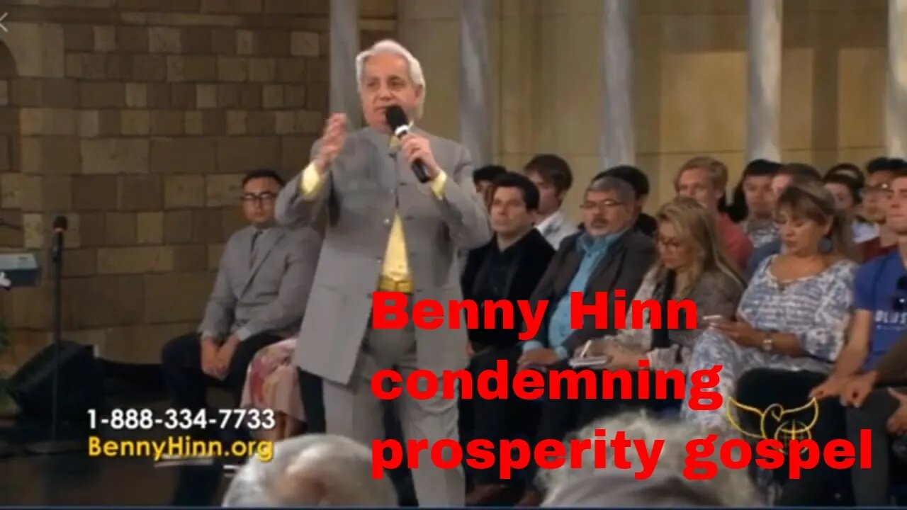 Benny Hinn's shocking confession About prosperity gospel