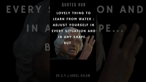 One of the Most Inspiring Quotes from APJ Abdul Kalam || #quotes || #shorts