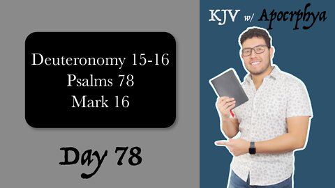 Day 78 - Bible in One Year KJV [2022]