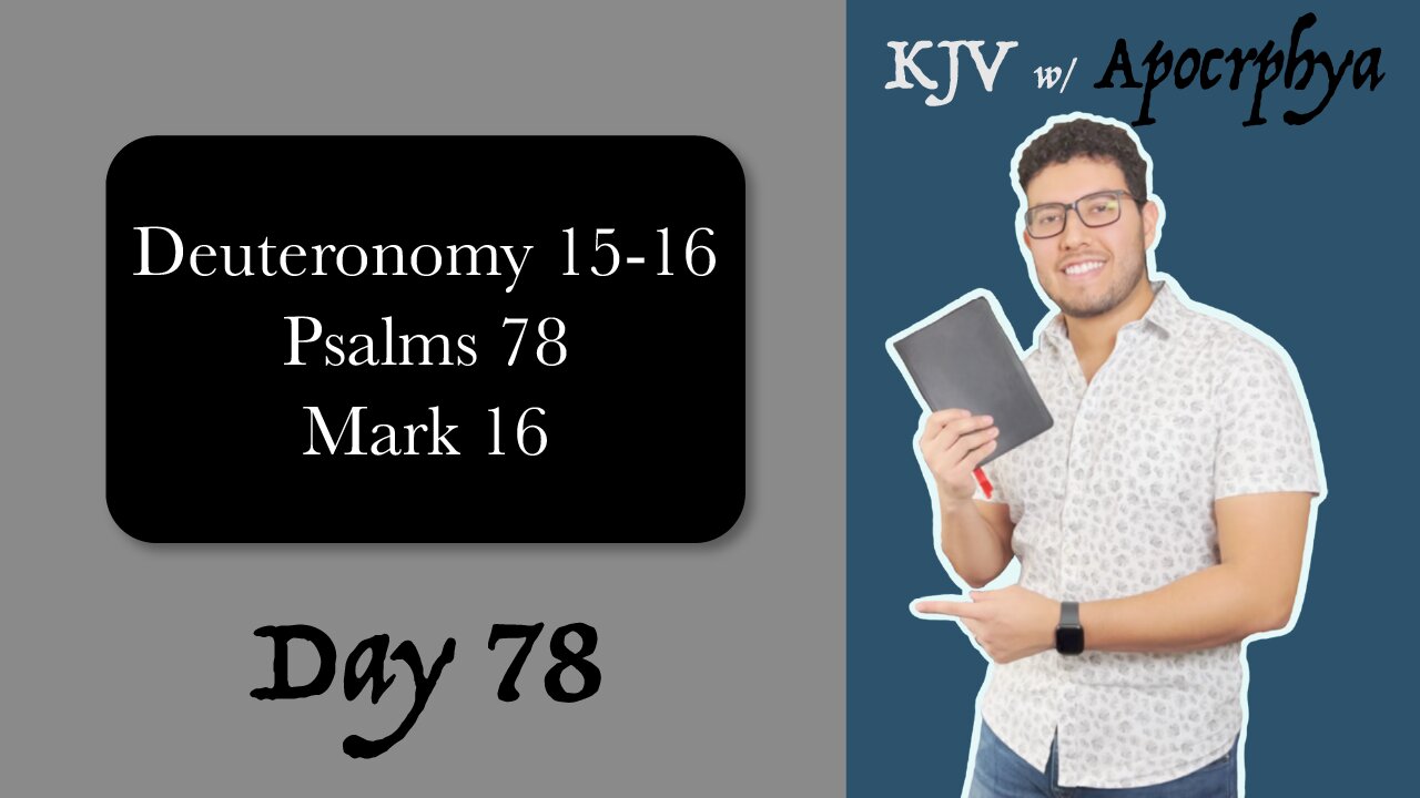 Day 78 - Bible in One Year KJV [2022]