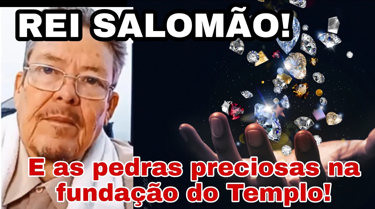 REI SALOMÃO! PORQUE AS JÓIAS NAFUNDACAO DO TEMPLO!