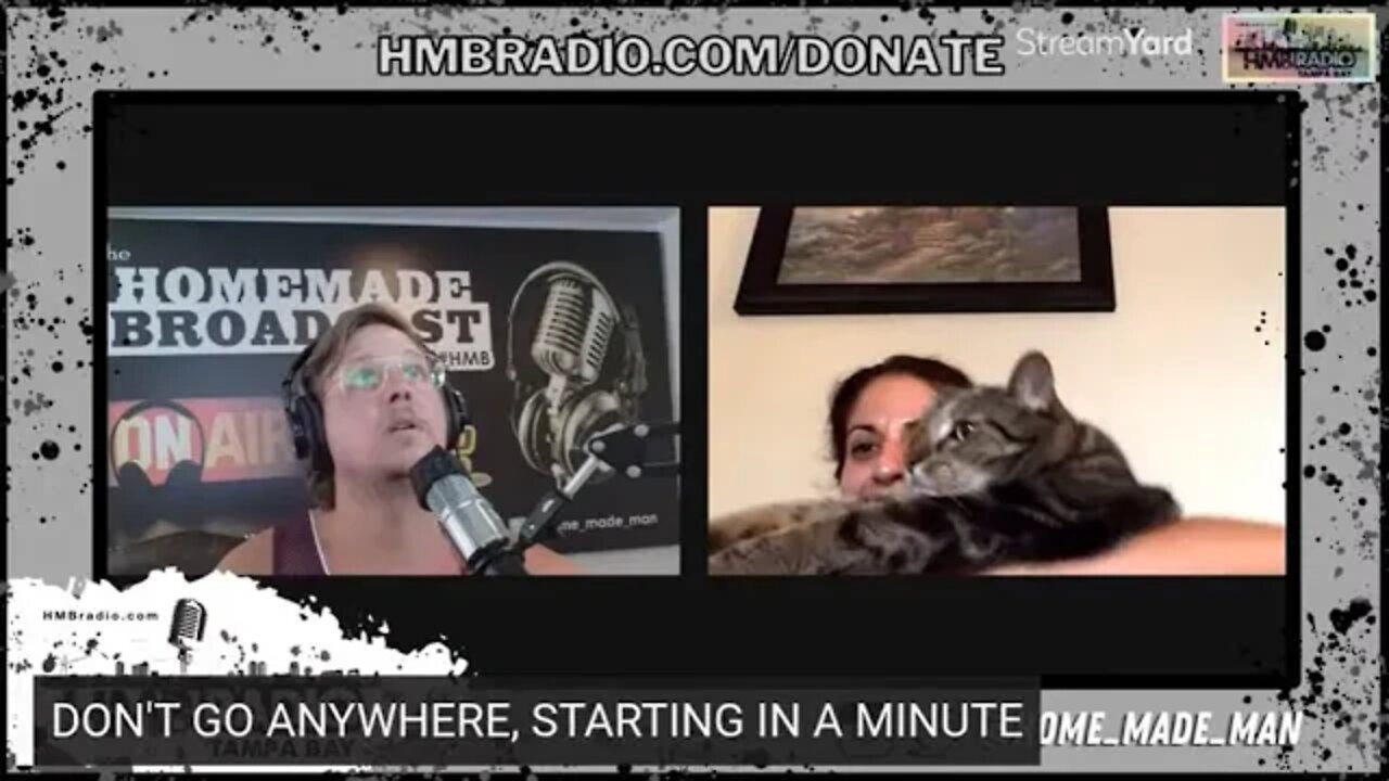 #HMB 450 LIVESTREAM: 09/07/2022 | @home_made_man | @annahummelradio | #Tampa | #TampaBay