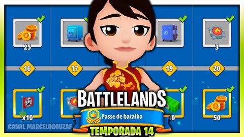 Battlelands Royale | Nível 20 do Passe da Temporada 14