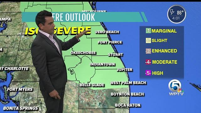 Updated Tuesday forecast