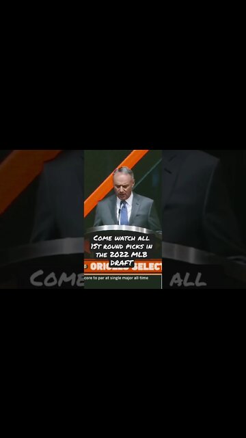 Full video out now! 🙏 #mlbdraft #mlb #mlbpicks