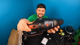 Unboxing: AstroAI Car Vacuum, Portable Vacuum Cleaner with 7500PA/12V High Power, LED Light