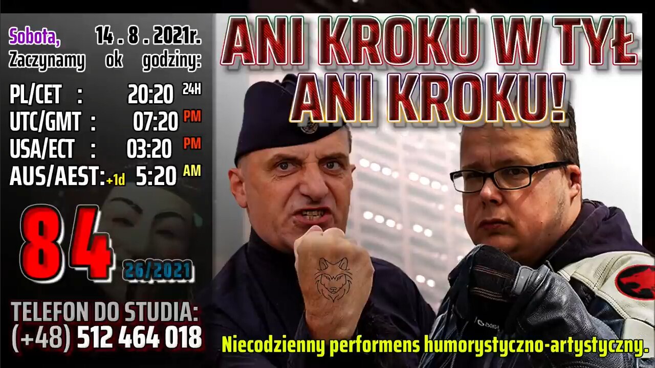 ANI KROKU W TYŁ, ANI KROKU! - Olszański, Osadowski NPTV (14.08.2021)