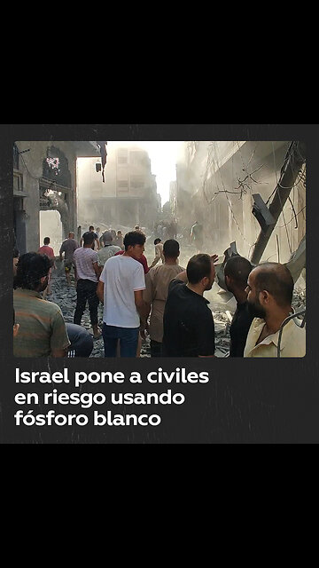 Denuncian que en sus operaciones militares Israel usa fósforo blanco, peligroso para civiles