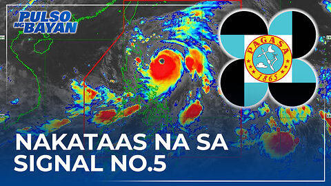 Signal No. 5, nakataas sa eastern portion ng Babuyan Islands