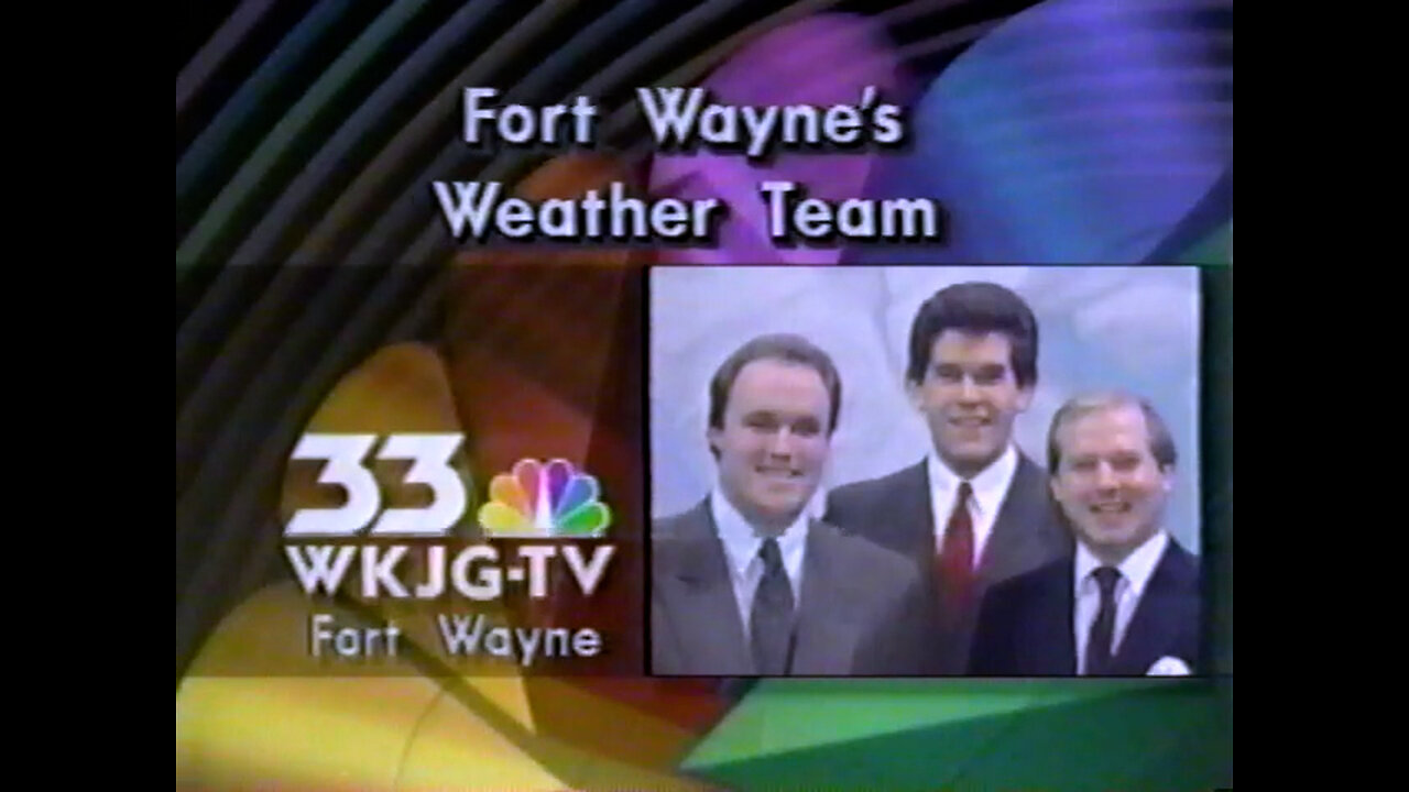 March 23, 1991 - WKJG Fort Wayne Weather Bumper