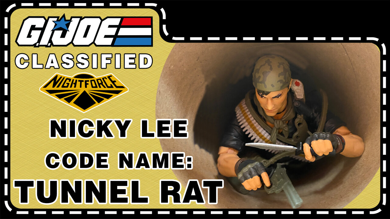 Nicky "Tunnel Rat" Lee - Night Force - G.I. Joe Classified - Unboxing and Review