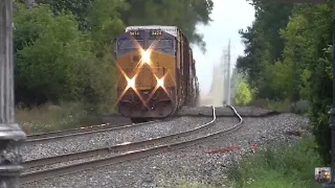 CSX and Norfolk Southern Trains from Berea, Ohio August 10, 2024 Part 4