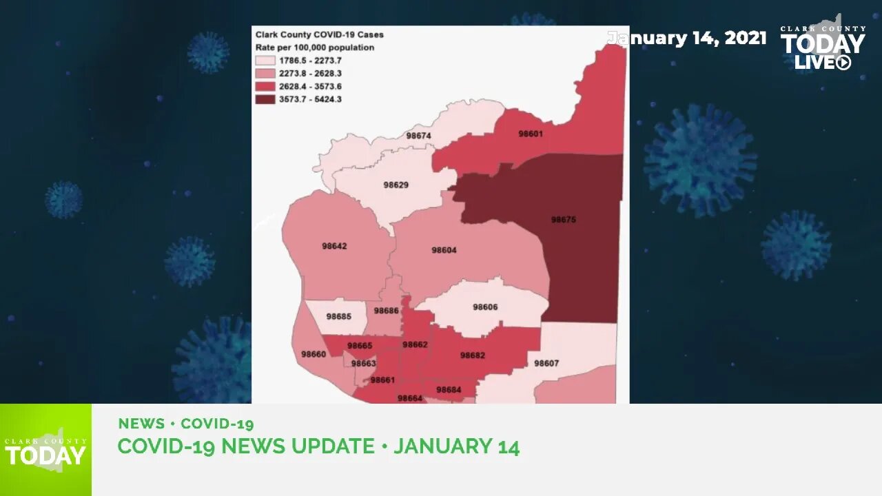 January 14, 2021 COVID-19 News Updates for Clark County, WA