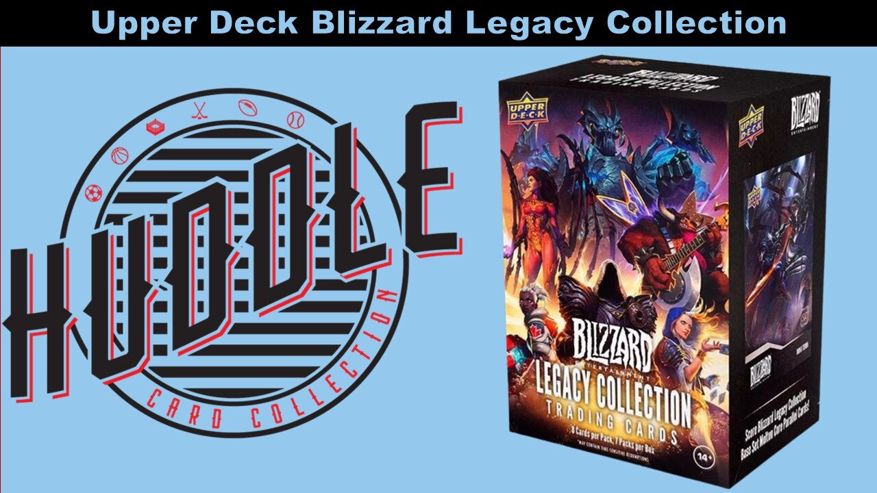 Unboxing Upper Deck's 2023 Blizzard Legacy Collection Blaster