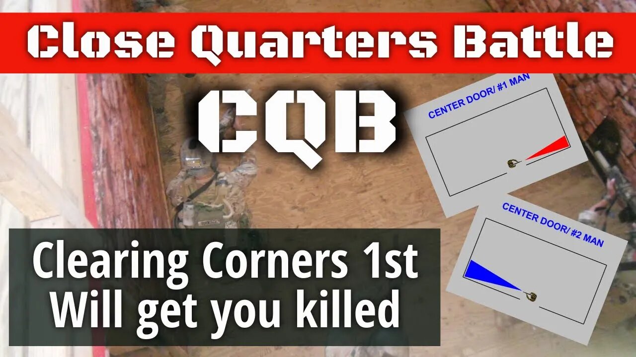 CQB Room Entry: Why 1 and 2-man clearing corners first, does not work and will get you killed.