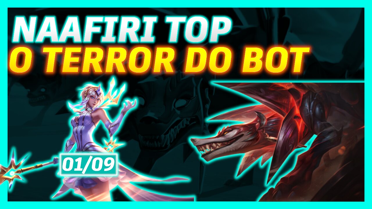 O MAIOR TERROR DA BOTLANE!!! = NAAFIRI // EM BUSCA DE TODAS M7: NAAFIRI #9