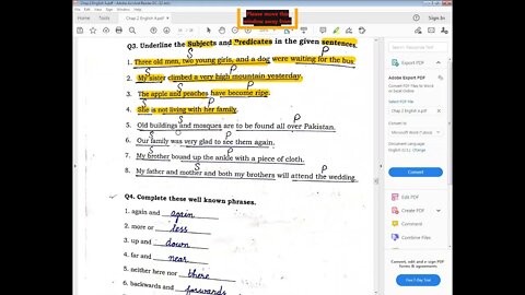 Eng A Class 5 15 4 2021