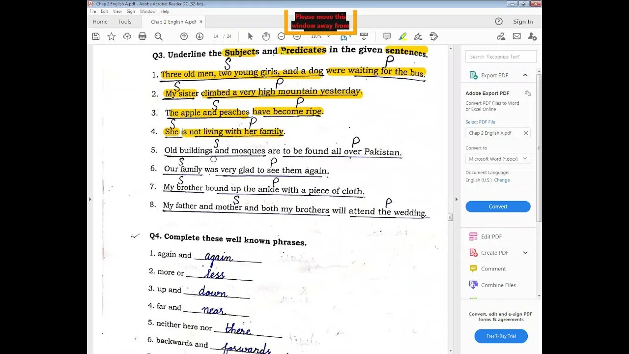 Eng A Class 5 15 4 2021