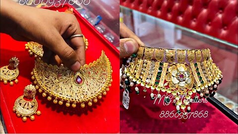 Gold Chocker Necklace Designs starts from 12 gram!!