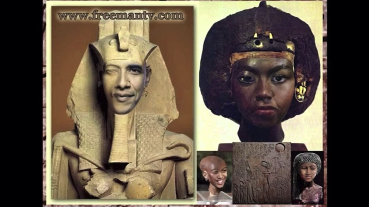 Clone of Pharaoh Akhenaten - OBAMA CLONE OF AKHENATEN