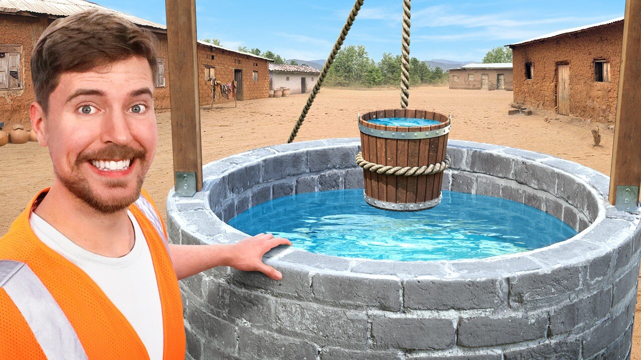 Mr Beast Build 100 Wells In Africa🌍