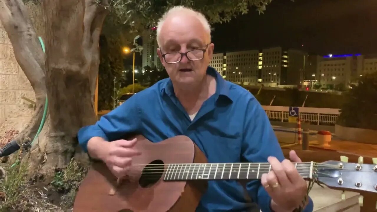 Philip Haney sings “I Need Your Love” Jerusalem 2019