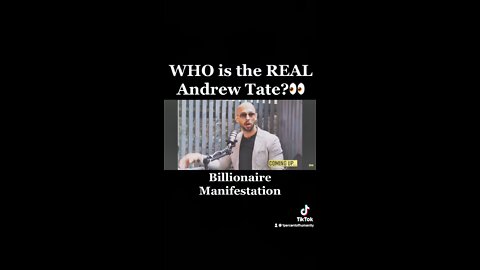 Who is the real Andrew Tate👀🔥