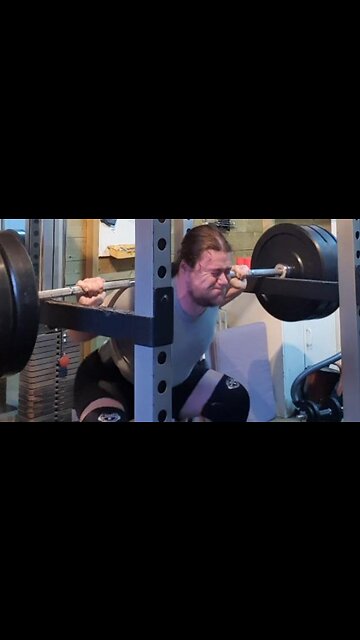 3x6 115 Kgs Anderson Squats. Last Set.