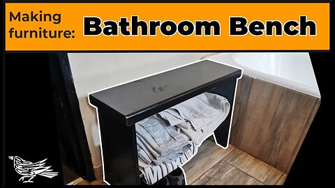 Making a Bathroom Bench - HAND-TOOL BUILD