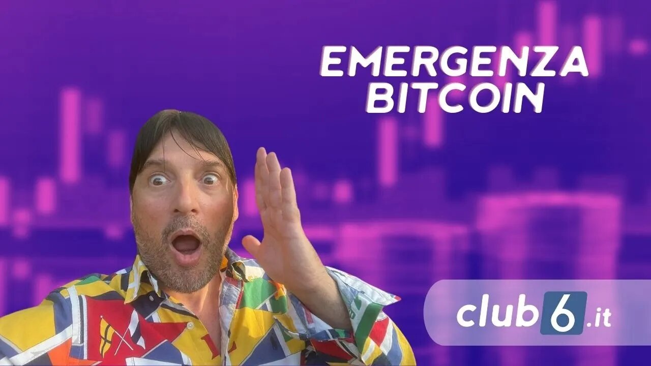 ATTENZIONE BITCOIN EMERGENCY: WT .....DOBBIAMO PREOCCUPARCI ? -16%