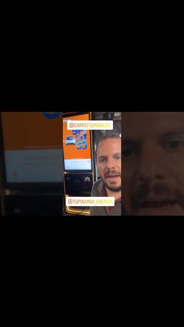 Carregando no Carrefour Brooklin