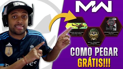 Como Pegar as Recompensas Grátis da Twitch - Call of duty Modern Wrafare