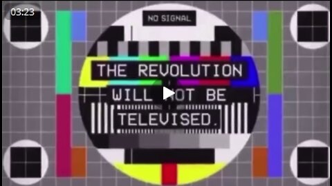 The Canadian Revolution will Not be Televised.