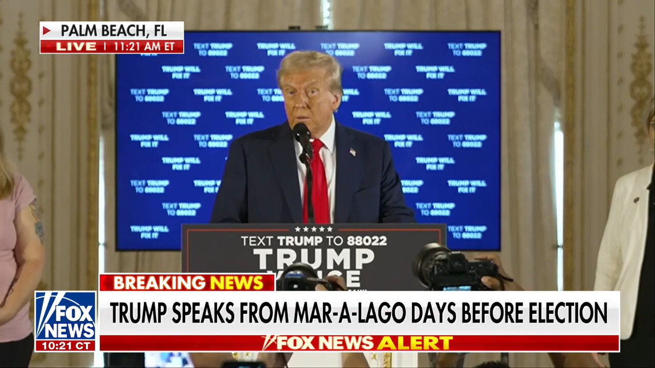 Trump Says Harris Runs 'A Campaign Of Absolute Hate'